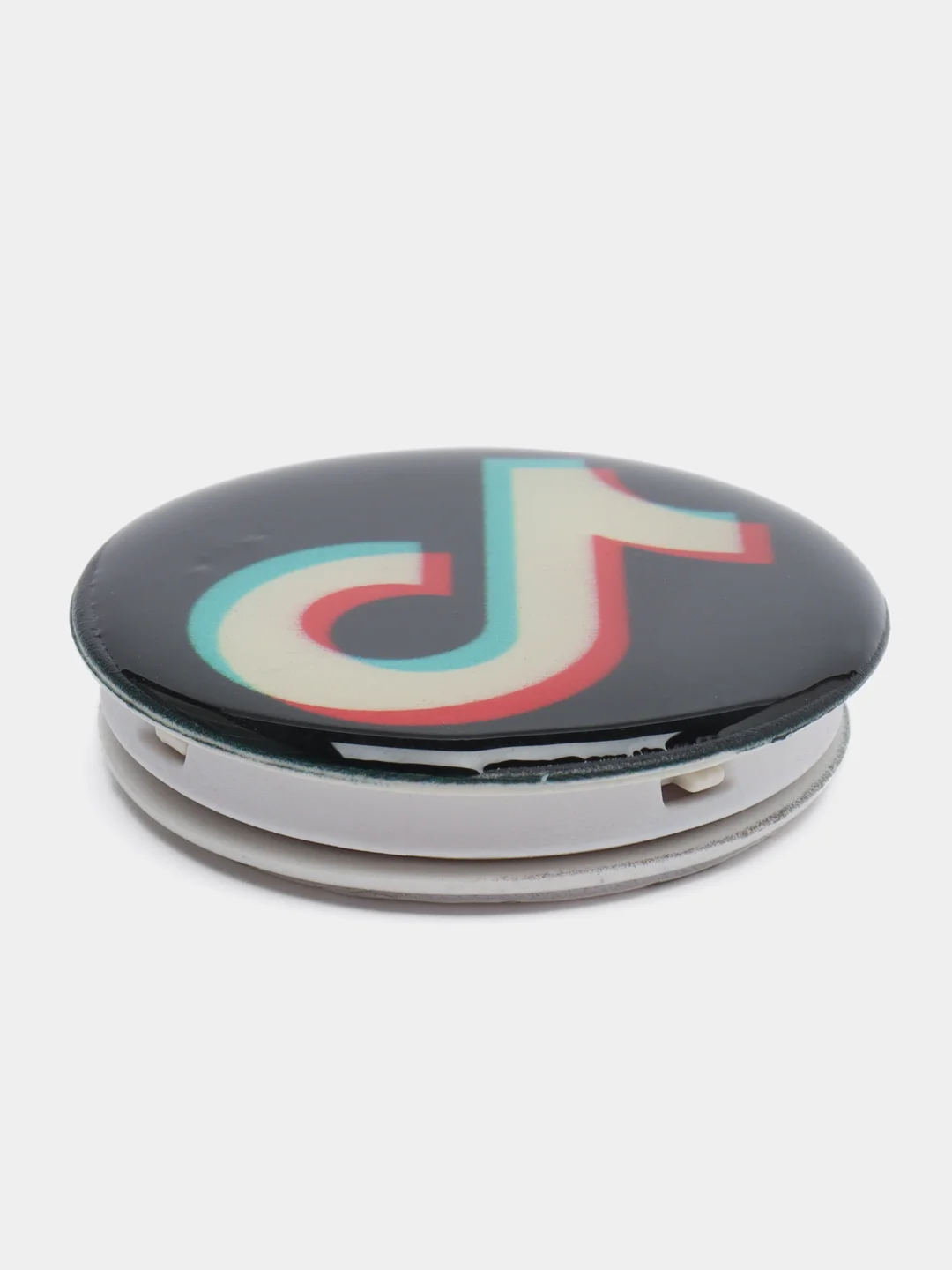 Синий попсокет "TikTok" для смартфона