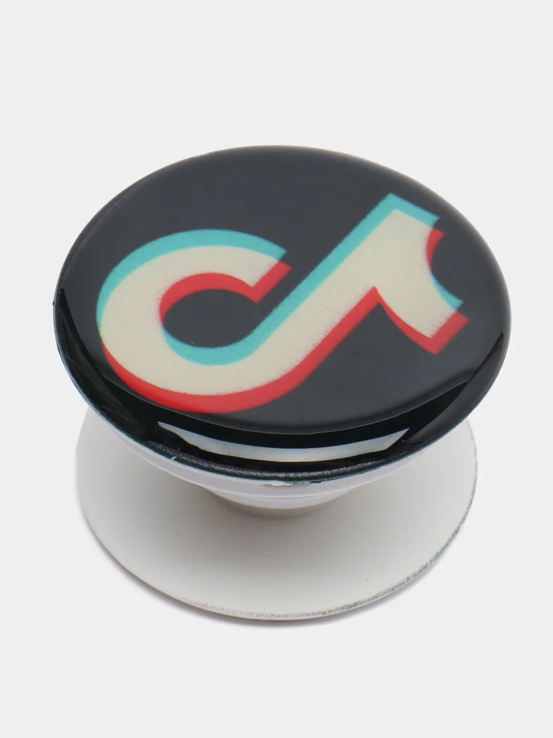 Синий попсокет "TikTok" для смартфона
