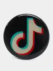 Синий попсокет "TikTok" для смартфона