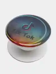 Голубой попсокет "TikTok" для смартфона