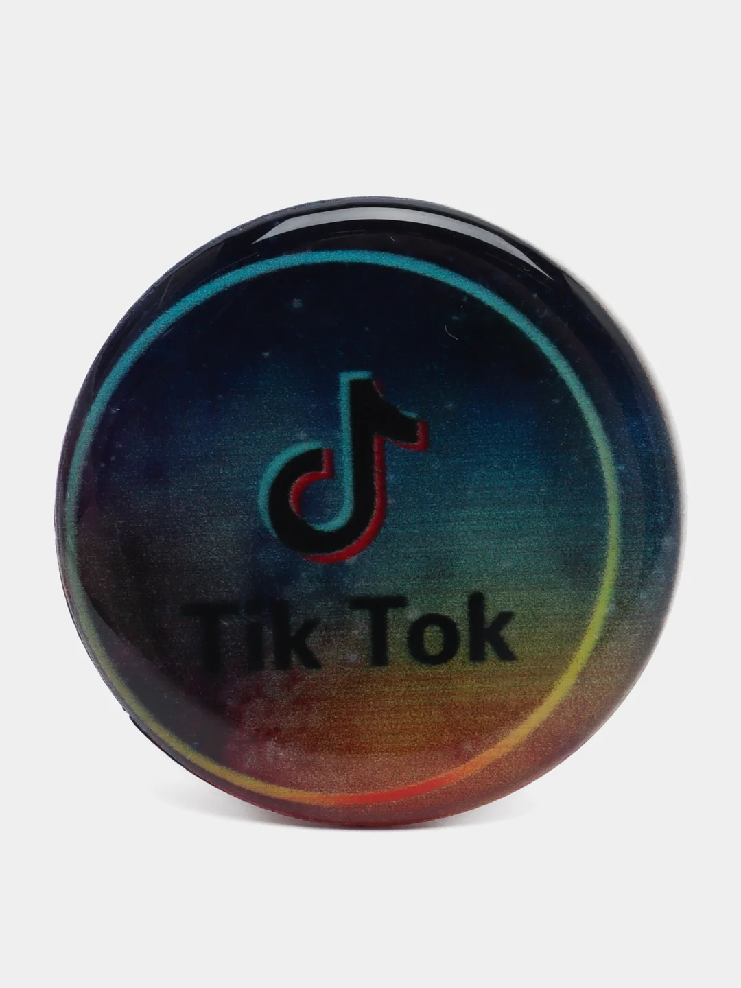 Голубой попсокет "TikTok" для смартфона
