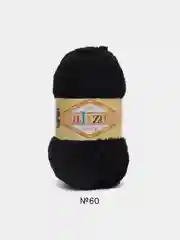Черный пряжа Alize Softy (Ализе Софти)