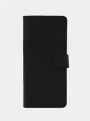Черный чехол-книжка для Realme C20 / C11 2021, кожа PU