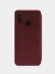 Багровый чехол-книжка Honor 7A, 7C, 8A, 8X, X8, 9, 9A, 9C, 9S, 9X, 10I, 10 Lite, 20, Y5P, Y6P