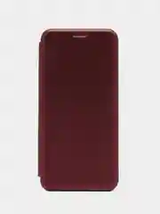 Багровый чехол-книжка Honor 7A, 7C, 8A, 8X, X8, 9, 9A, 9C, 9S, 9X, 10I, 10 Lite, 20, Y5P, Y6P