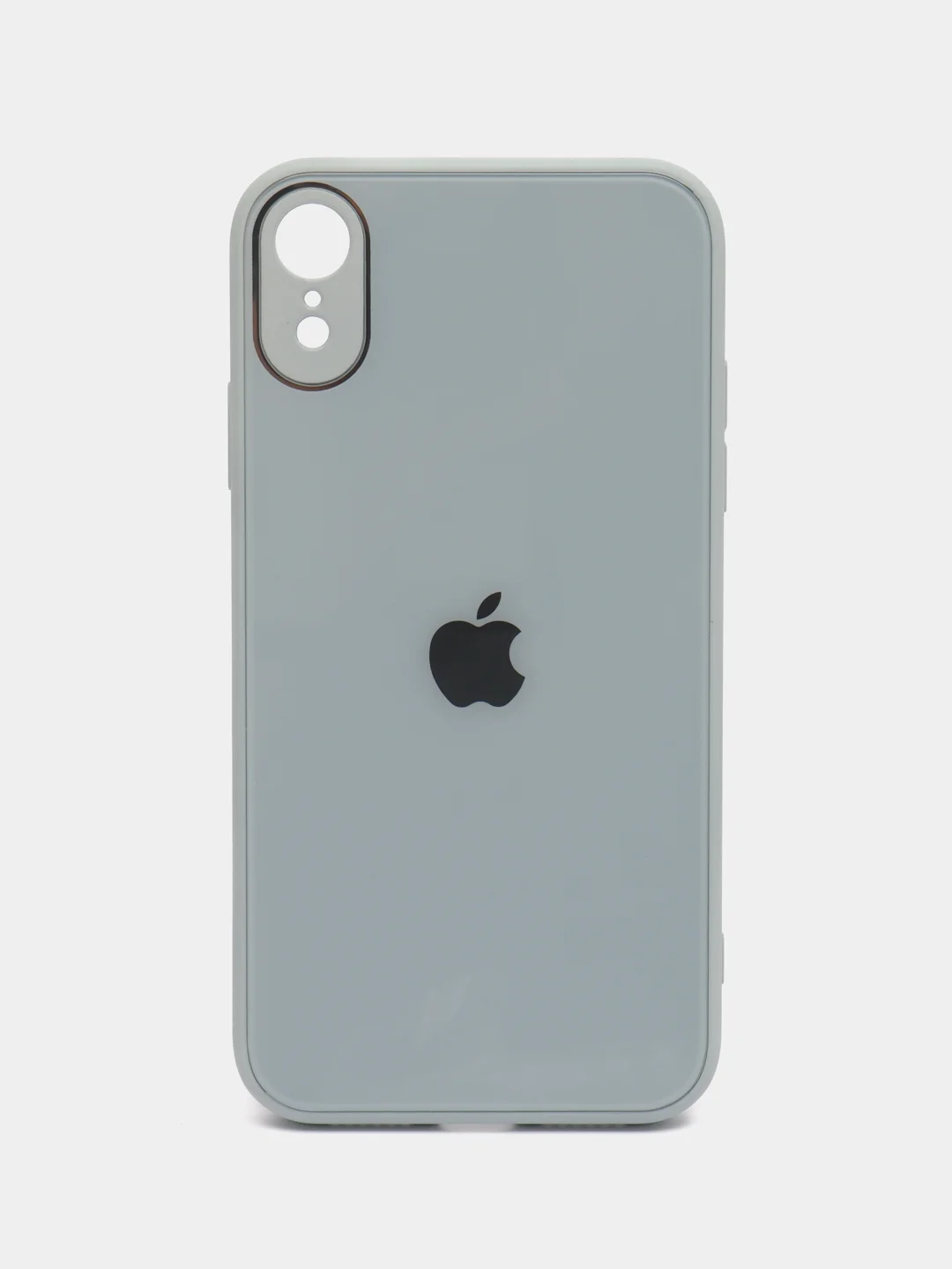Ледяной чехол для Айфон 13, 12, 11 Pro Max, mini, XS, X, XR, 7, 8 Plus со стеклянной панелью