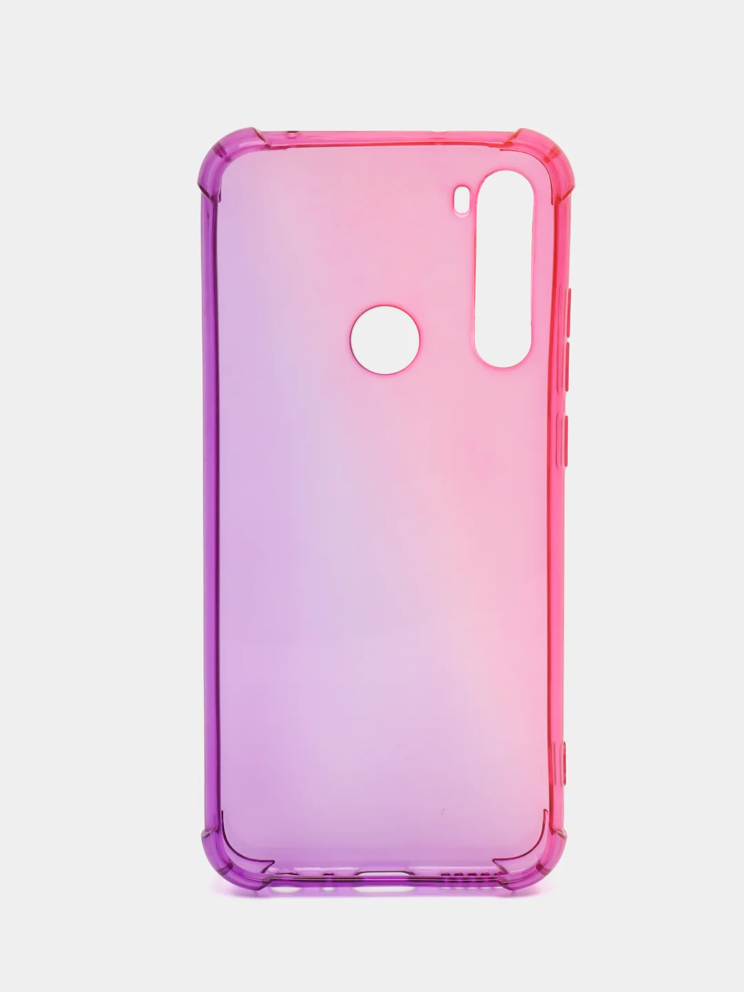 Розовый чехол градиентный Xiaomi Redmi Note 8/8T/9/9T/9A/7/7A/8A/10/11/9C/10C Pro/K40