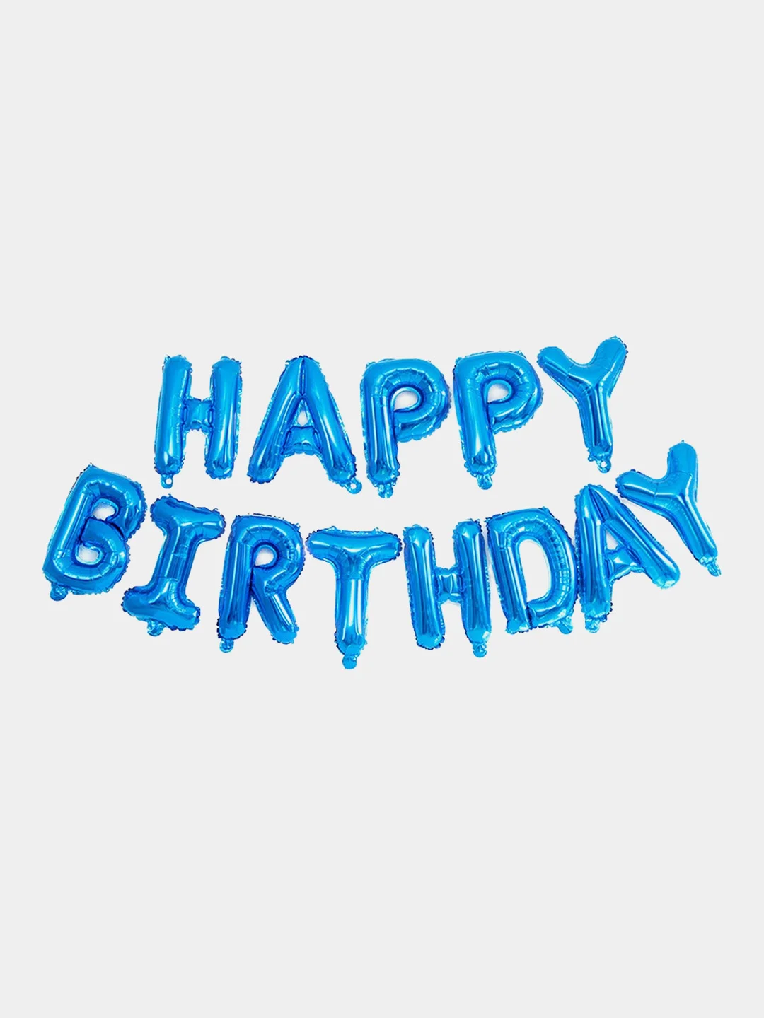Голубой воздушных шары Happy Birthday