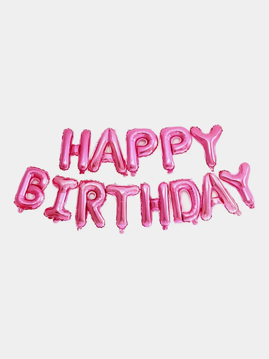 Фуксия воздушных шары Happy Birthday