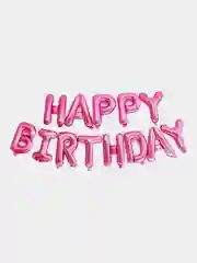 Фуксия воздушных шары Happy Birthday