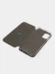 Темно-синий xiaomi Redmi Note 10, Note 10S, Poco M5S чехол-книжка