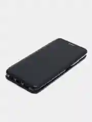 Темно-синий xiaomi Redmi Note 10, Note 10S, Poco M5S чехол-книжка