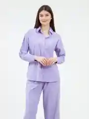 Белый костюм женский: рубашка, брюки