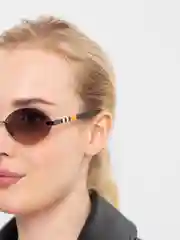 Коралловый меланж очки солнцезащитные женские, леопардовые, модные и стильные