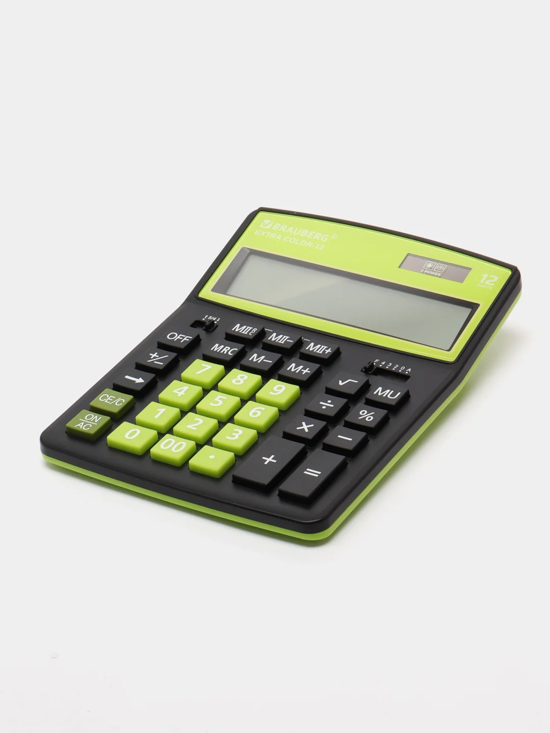Калькулятор настольный BRAUBERG EXTRA COLOR-12-BKLG, 206 х 155 мм, 12 разряд