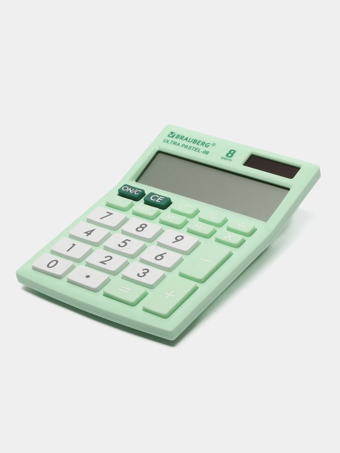 Калькулятор настольный BRAUBERG ULTRA PASTEL-08-LG, компактный, 154 x 115 мм