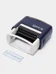 Штамп стандартный STAFF Printer 9011T "ОПЛАЧЕНО", оттиск 38 х 14 мм, 237421