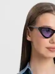 Хром солнцезащитные очки "Кошачий глаз"
