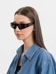 Черный градиентные солнцезащитные очки