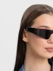Черный градиентные солнцезащитные очки