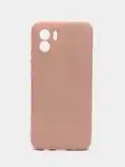 Бежевый чехол Silicone Cover для Xiaomi Redmi A1 (Сяоми Редми А1), силиконовый
