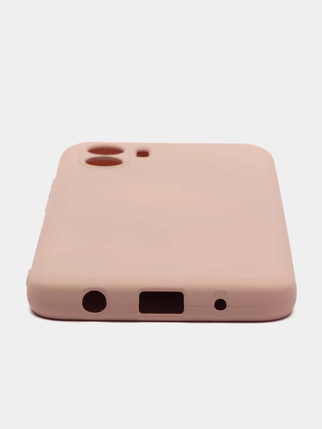 Бежевый чехол Silicone Cover для Xiaomi Redmi A1 (Сяоми Редми А1), силиконовый