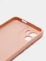 Бежевый чехол Silicone Cover для Xiaomi Redmi A1 (Сяоми Редми А1), силиконовый