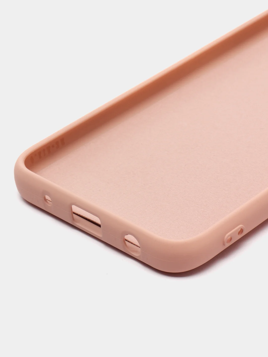 Бежевый чехол Silicone Cover для Xiaomi Redmi A1 (Сяоми Редми А1), силиконовый