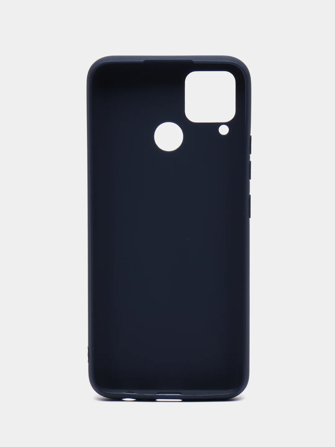 Индиго чехол для Realme C15, C25, C25S (Реалми С25 / С25С), силиконовый, цветной, матовый