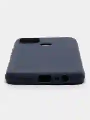 Индиго чехол для Realme C15, C25, C25S (Реалми С25 / С25С), силиконовый, цветной, матовый