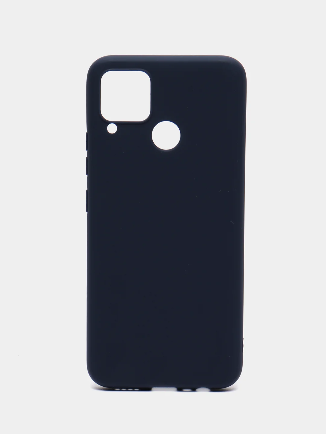 Индиго чехол для Realme C15, C25, C25S (Реалми С25 / С25С), силиконовый, цветной, матовый