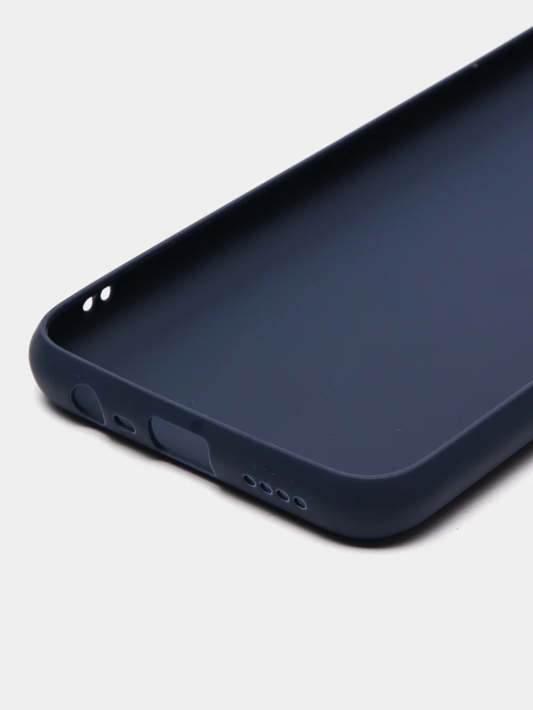 Индиго чехол для Realme C15, C25, C25S (Реалми С25 / С25С), силиконовый, цветной, матовый