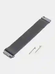Тёмно-серый металлический ремешок для Xiaomi Amazfit Bip, Samsung S2 Classic (Lite), GT / GTS