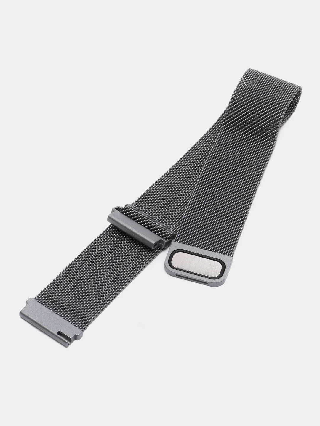 Тёмно-серый металлический ремешок для Xiaomi Amazfit Bip, Samsung S2 Classic (Lite), GT / GTS
