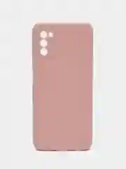 Пудровый чехол Samsung Galaxy A03s (Самсунг Гелакси А03С) силиконовый