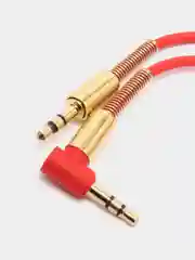 Красный кабель аудио AUX 3,5мм jack Dream JD237