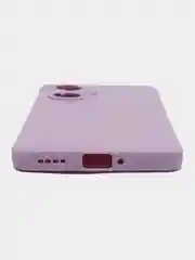 Лавандовый силиконовый чехол для Realme 10 Pro+  / 10 Pro Plus (Реалми 10 Про Плюс 5 Джи), прозрачный