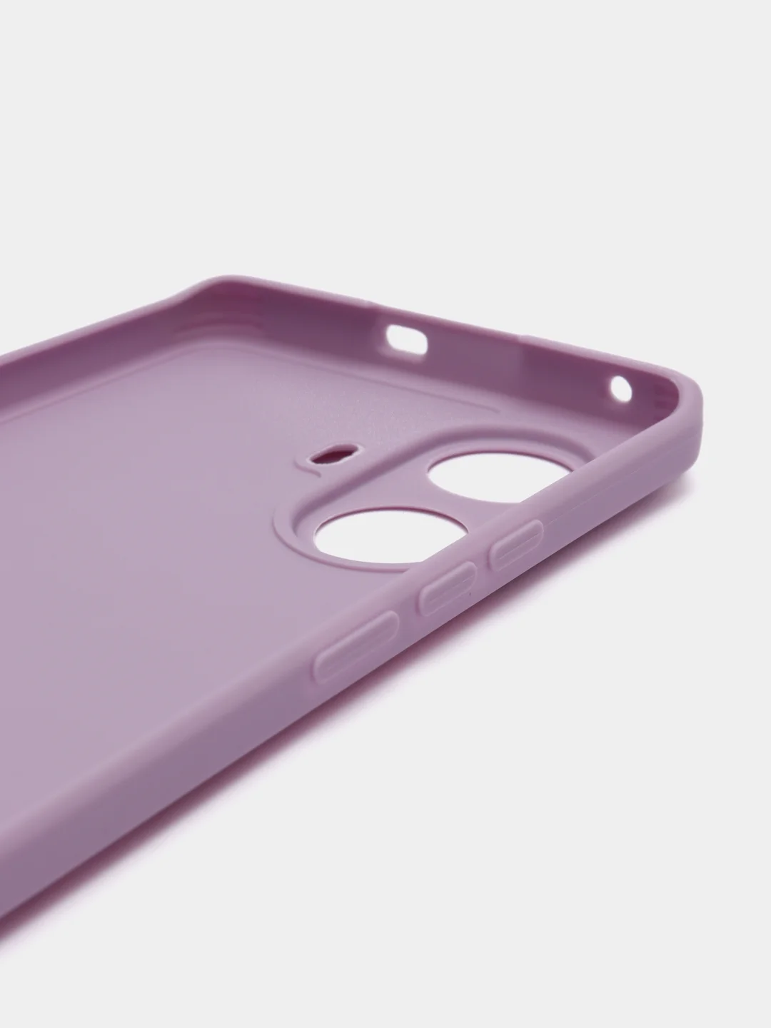 Лавандовый силиконовый чехол для Realme 10 Pro+ / 10 Pro Plus (Реалми 10 Про Плюс 5 Джи), прозрачный