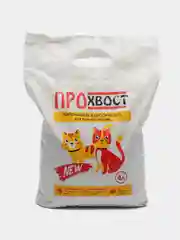 Наполнитель классический для кошачего туалета "ПРОхвост" 4л