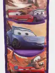 Фиолетовый кармашки в шкафчик для детского сада