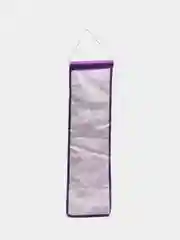 Фиолетовый кармашки в шкафчик для детского сада