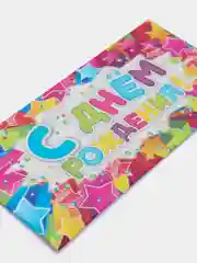 Разноцветный конверт для денег