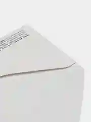 Белый конверт для денег