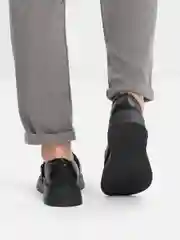 Черный лоферы женские, демисезонные