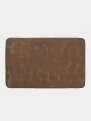 Коричневый коврик для ванной и туалета каменный 60 х 40,  50 х 80