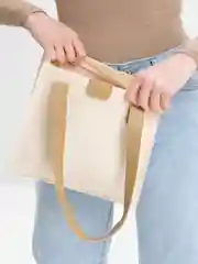 Молочный сумка из экокожи