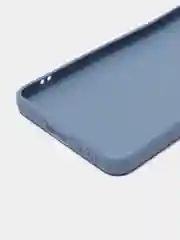 Синий меланж силиконовый чехол для Xiaomi 12 Lite (Сяоми 12 Лайт), прозрачный