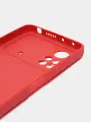 Коралловый чехол Xiaomi Poco X4 Pro (Сяоми Поко Х4 Про), прозрачный