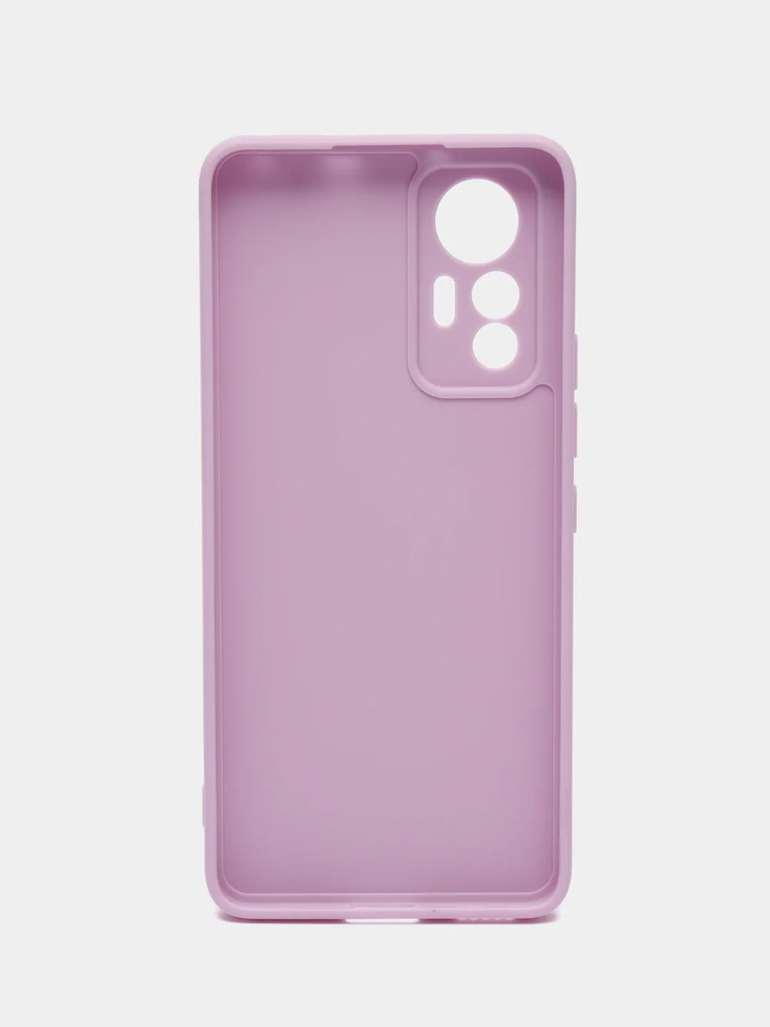 Лавандовый силиконовый чехол для Xiaomi 12 Lite (Сяоми 12 Лайт), прозрачный
