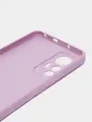 Лавандовый силиконовый чехол для Xiaomi 12 Lite (Сяоми 12 Лайт), прозрачный
